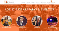 Desktop Screenshot of exclusiveevents.es